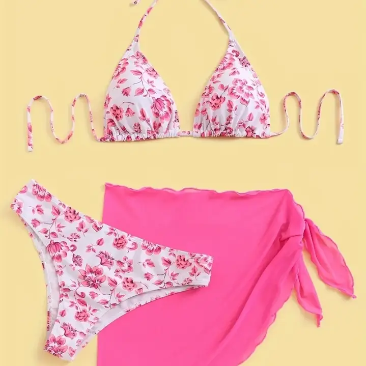 Bikini con estampado floral's photo #1