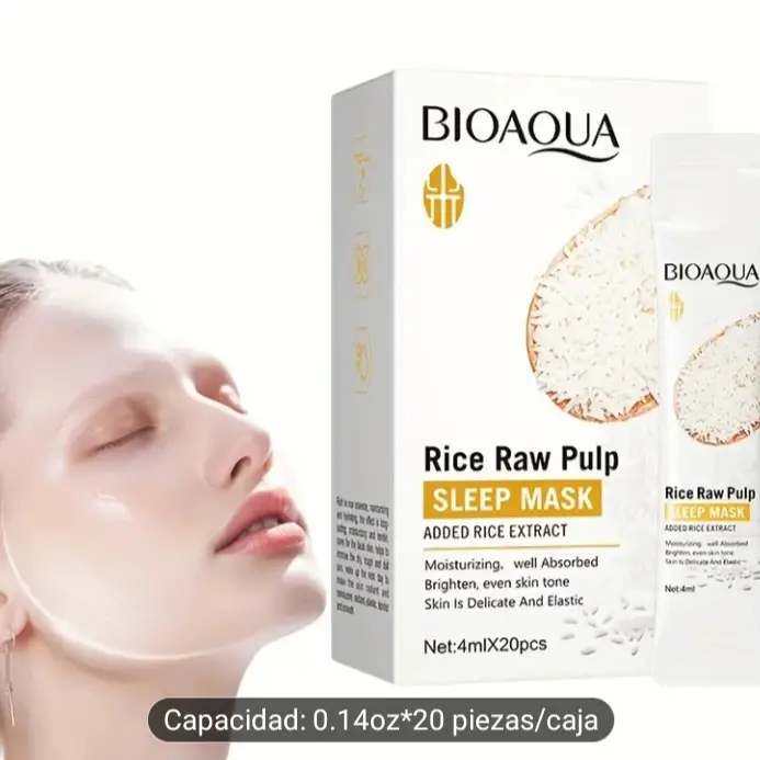 Mascarilla facial de arroz Bioaqua's photo #1